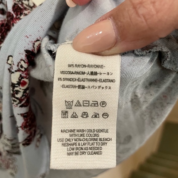 Free People Speakeasy Printed Top - Picture 6 of 9